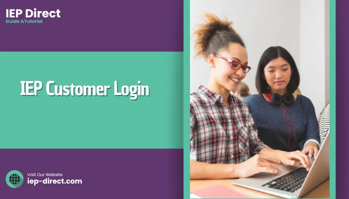 IEP Customer Login IEP Customer Login